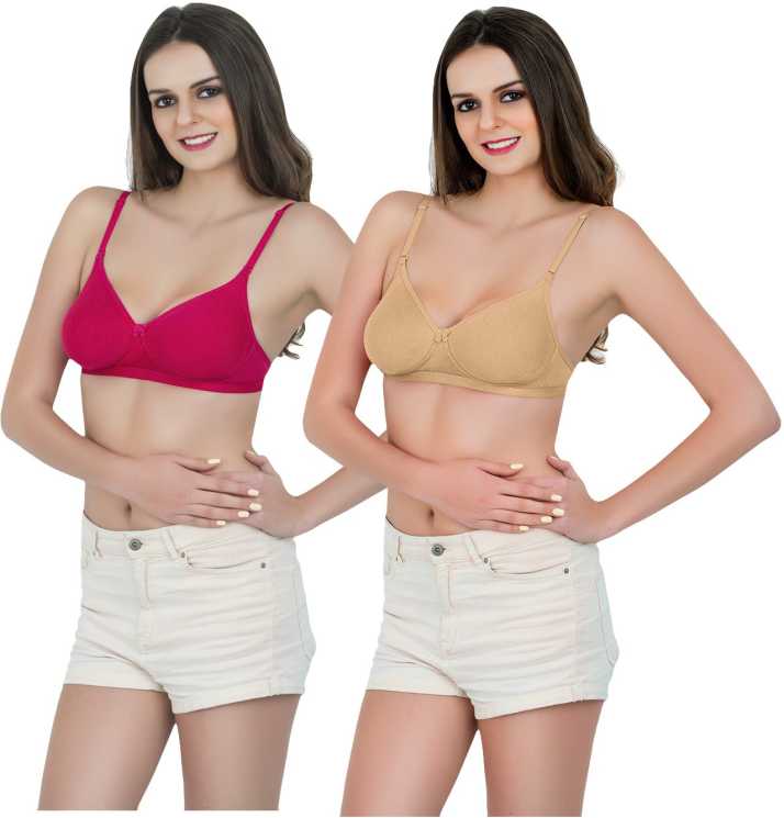 Avon Brassiers Full Coverage Seamless Non Padded Combo Pack Of 2