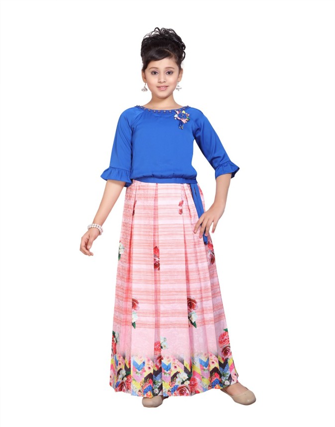 long skirt with shirt flipkart