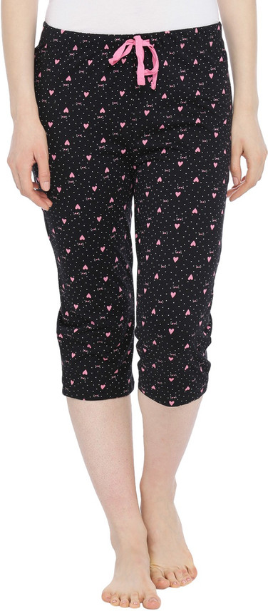Dreamz by Pantaloons Women Black Capri 