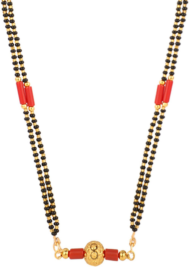 POURNI Pourni Coral and Round Ball Long 