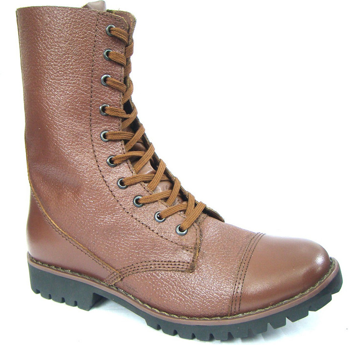 pure leather boots