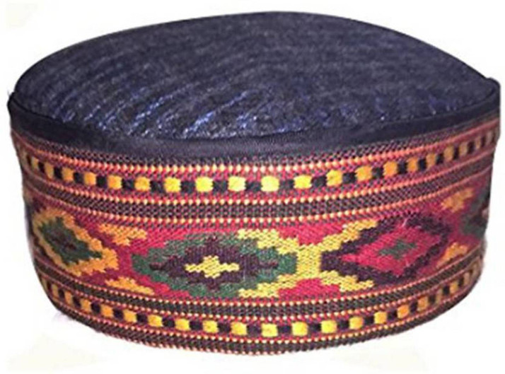 Tahiro Multicolour Printed Pahari Topi 