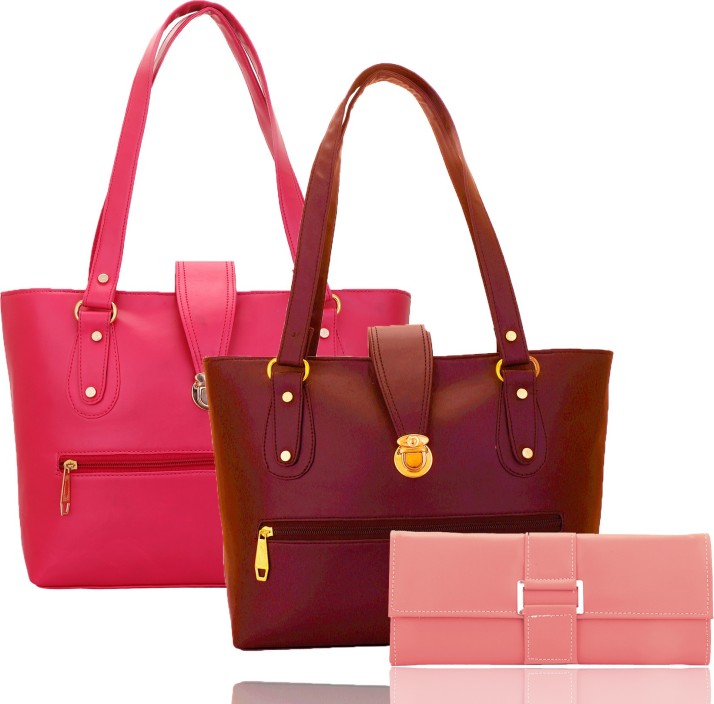 ladies leather handbags flipkart