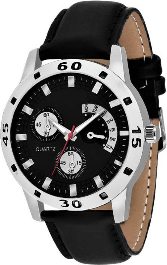 black belt watch for men