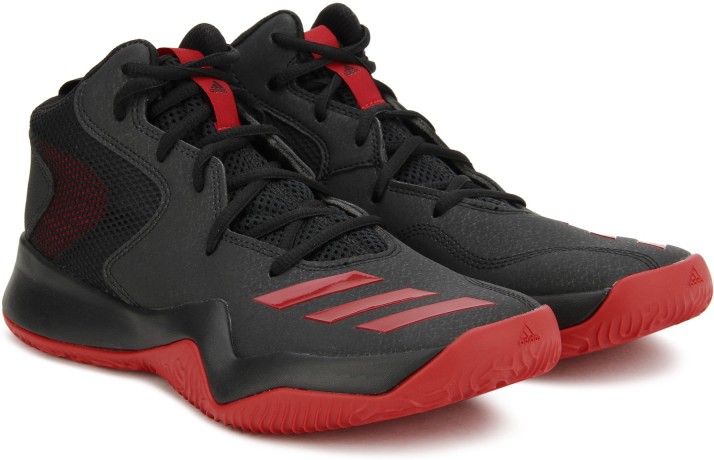 ADIDAS CRAZY TEAM II Basketball Shoes For Men - Buy CBLACK/SCARLE 