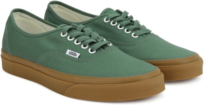 vans shoes color green