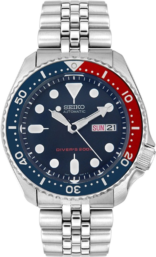 seiko men's skx009k2 diver's analog automatic stainless steel watch