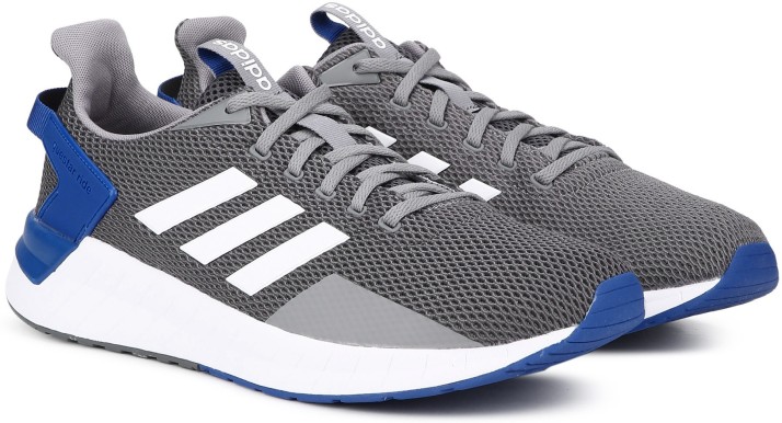 adidas blue grey shoes