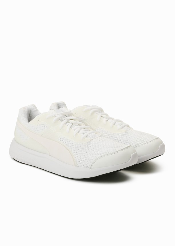 flipkart puma white shoes