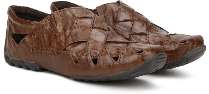 lee cooper tan casual shoes