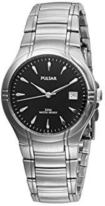 pulsar silver watch