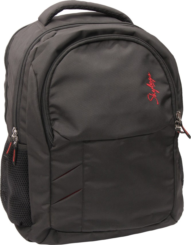 skybags fox laptop backpack black