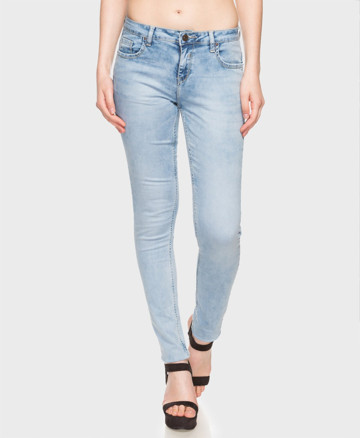 DJ \u0026C by FBB Skinny Women Blue Jeans 