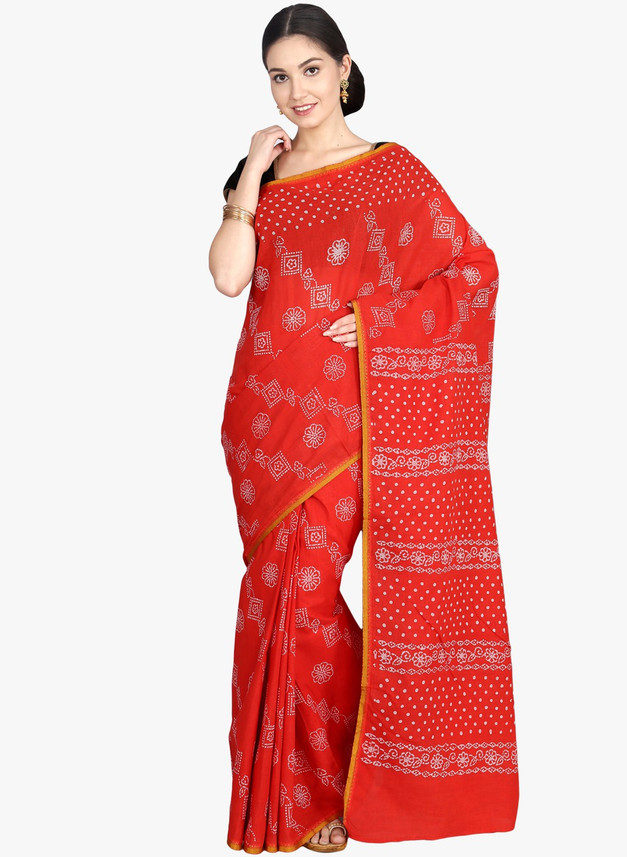 Buy THE CHENNAI SILKS Printed Sungudi 