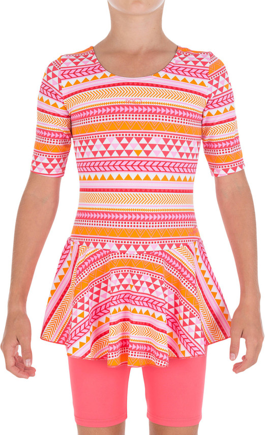 Decathlon Printed Girls Swimsuit 
