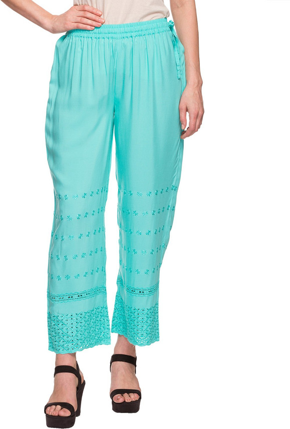 SRISHTI by fbb Women Green Trousers 
