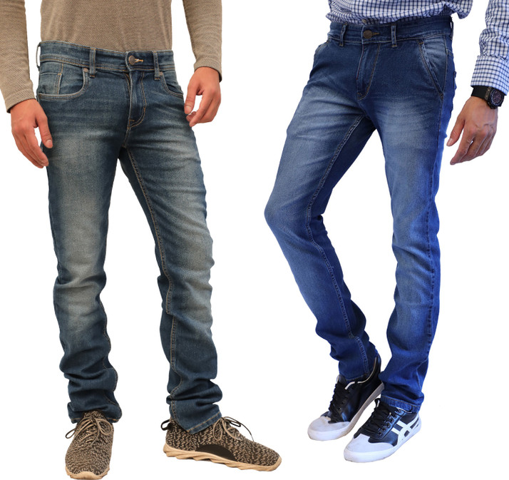 matrix denim jeans