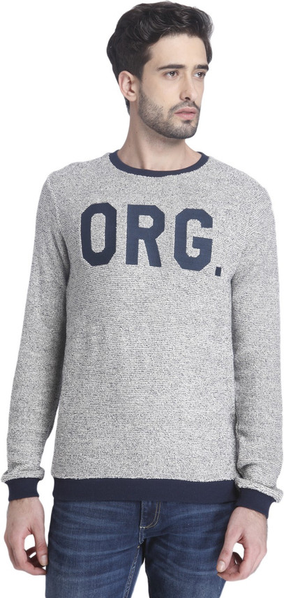 jack and jones grey sweatshirt