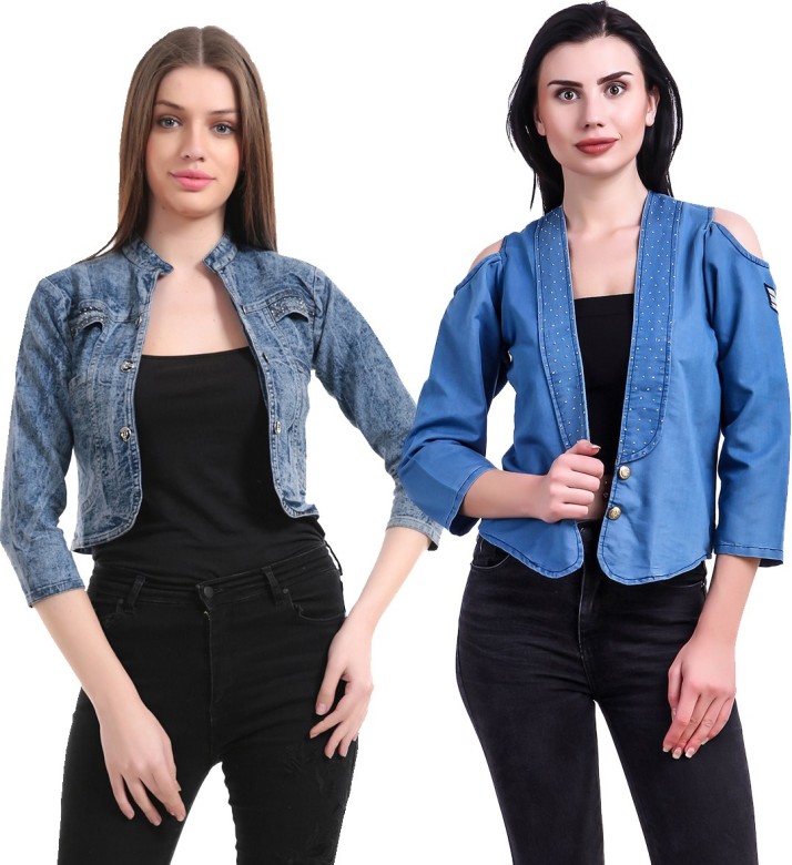 denim jackets for women flipkart