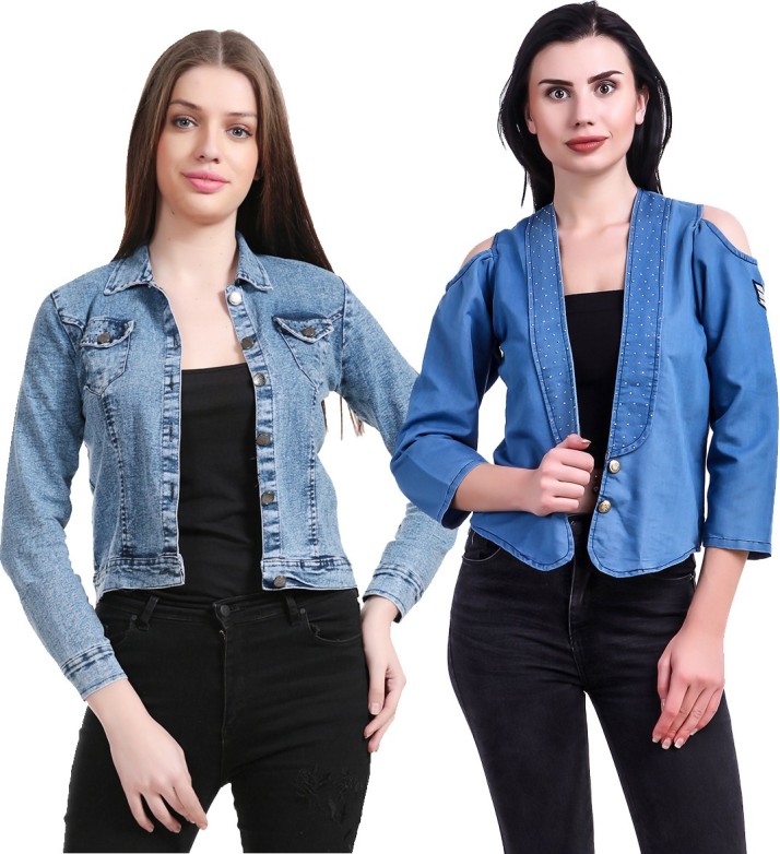 denim jackets for women flipkart