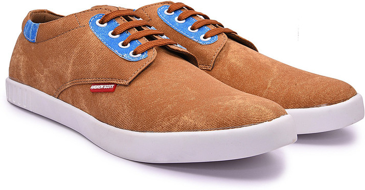 tan canvas sneakers