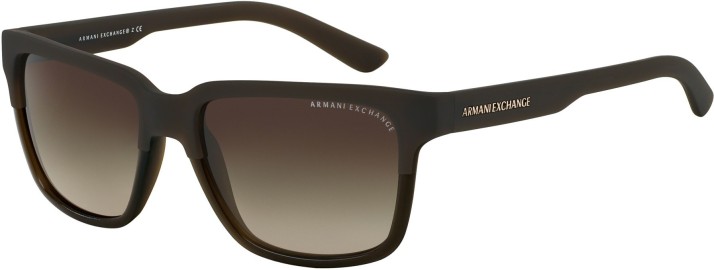 armani exchange wayfarer sunglasses
