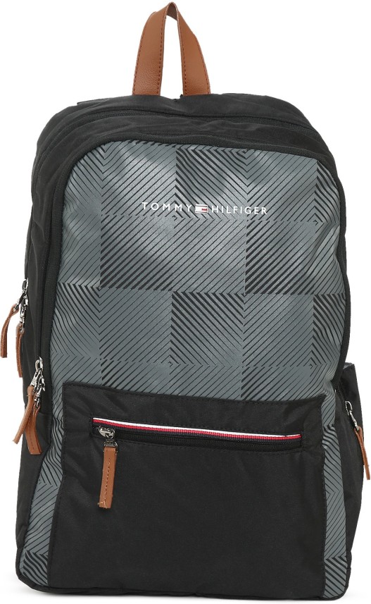 black backpack tommy hilfiger