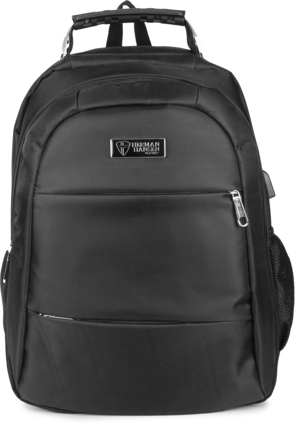 herman hansen backpack with usb