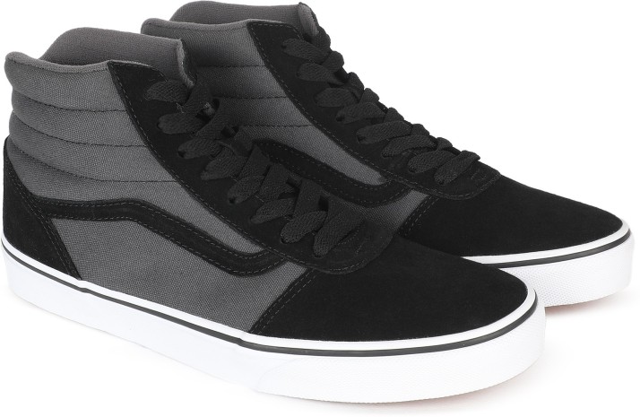 vans ward black asphalt