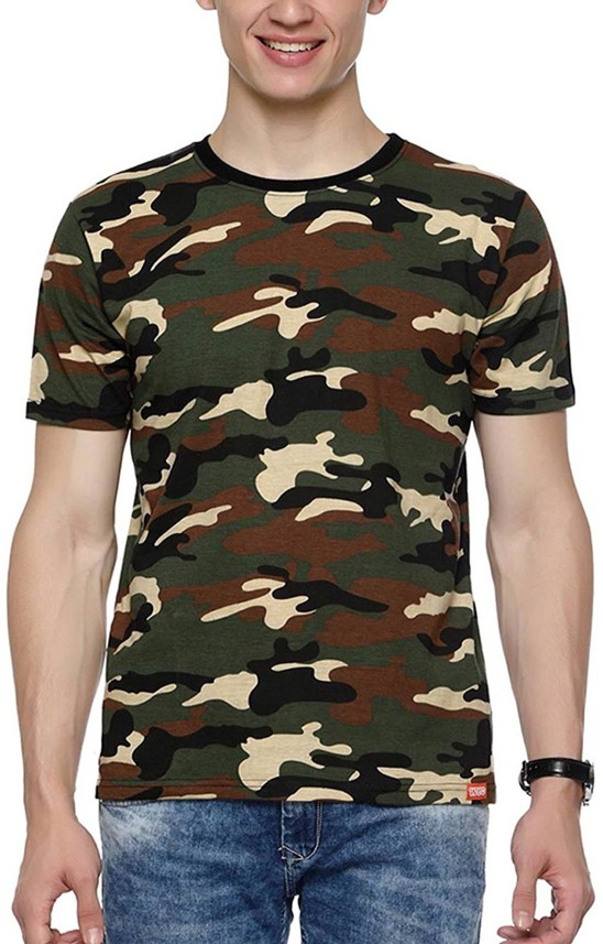 military t shirt flipkart