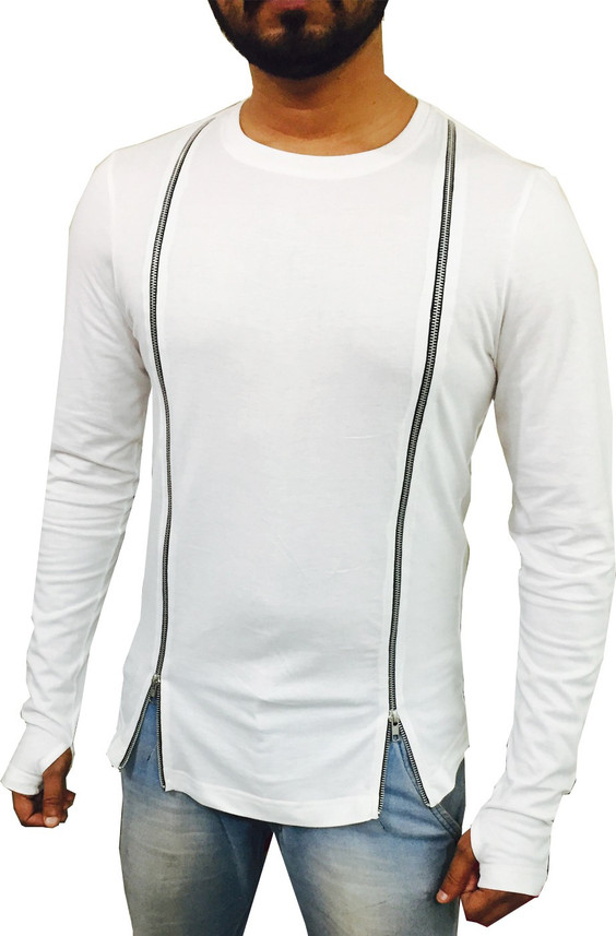 black and white striped t shirt flipkart