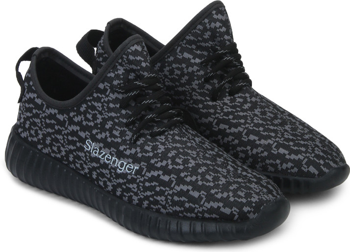 black slazenger shoes