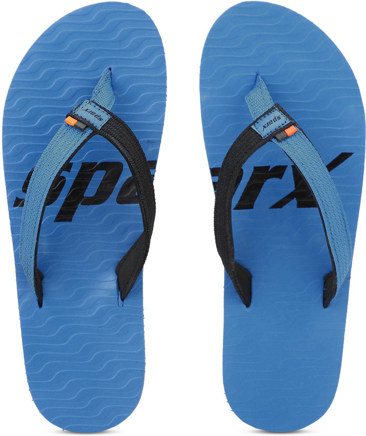 sparx blue slippers