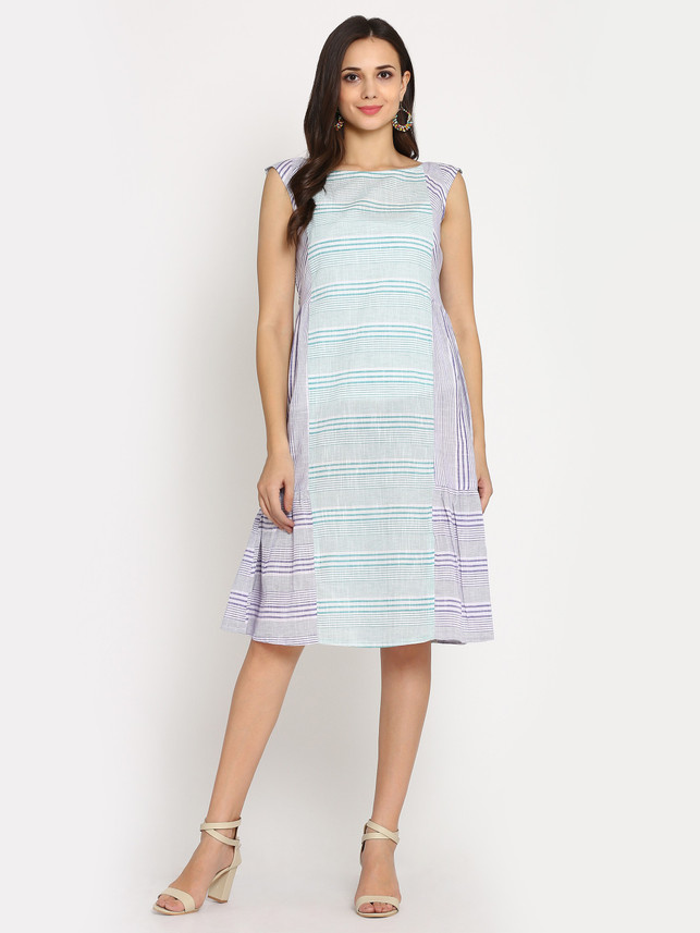 flipkart a line dress