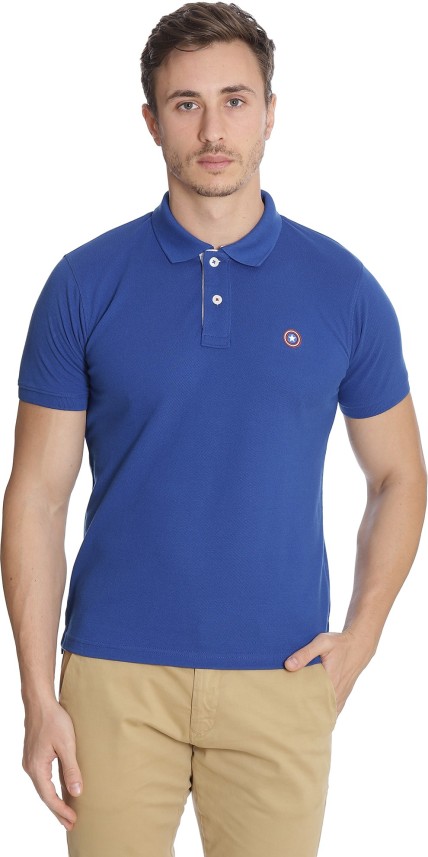 captain america polo t shirt