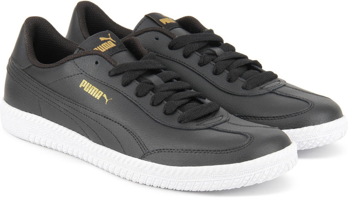 womens black puma sneakers