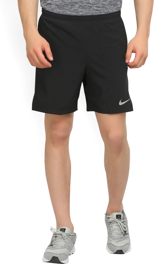 solid black nike shorts