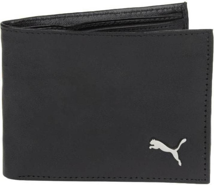 puma leather purse