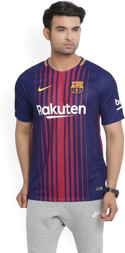 Nike Barcelona Printed Men Round Neck 