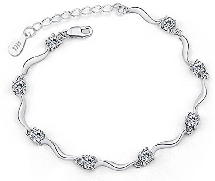 silver bracelet flipkart