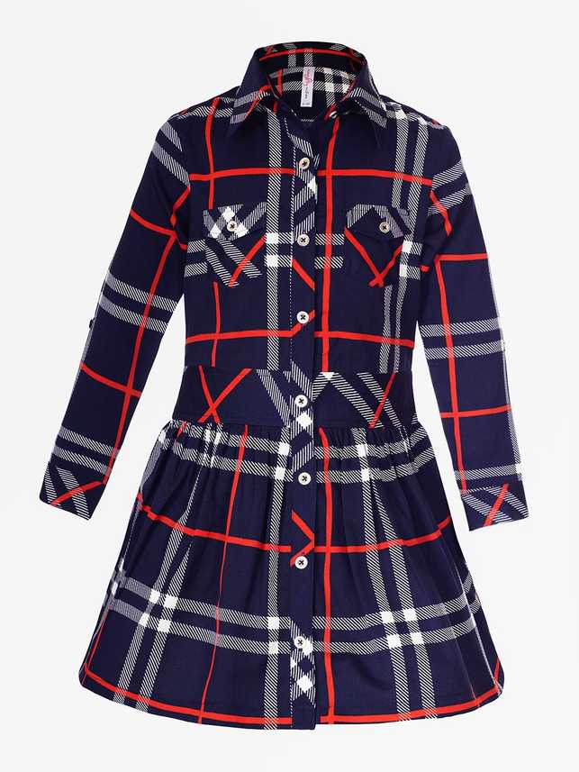 Naughty Ninos Girls Midi Knee Length Casual Dress Price In India