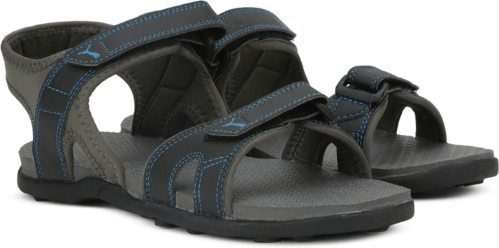 puma men grey sandals