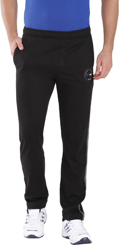 JOCKEY Solid Men Black Track Pants 