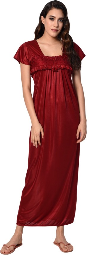 flipkart satin nighty