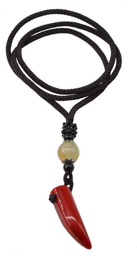 Sullery Tiger Nail Bahubali Locket With 