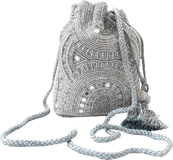 silver potli bags