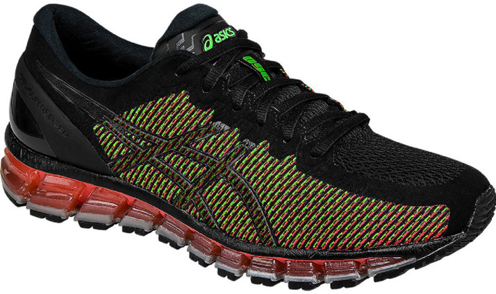 asics running shoes multicolor