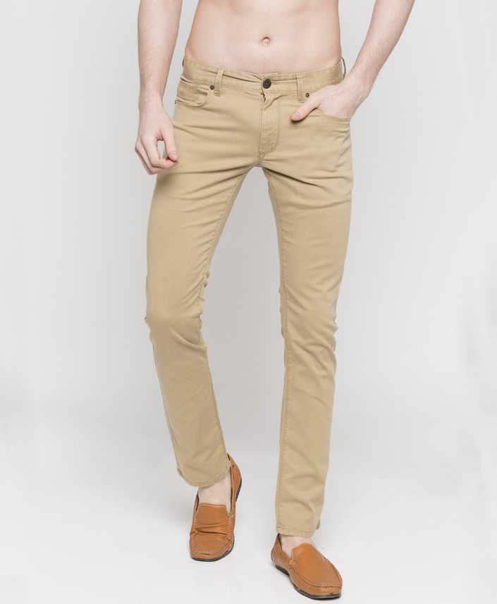 Buffalo By Fbb Regular Men Brown Jeans Buy Buffalo By Fbb