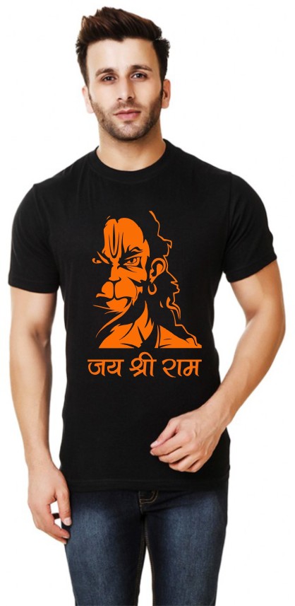 black t shirt flipkart