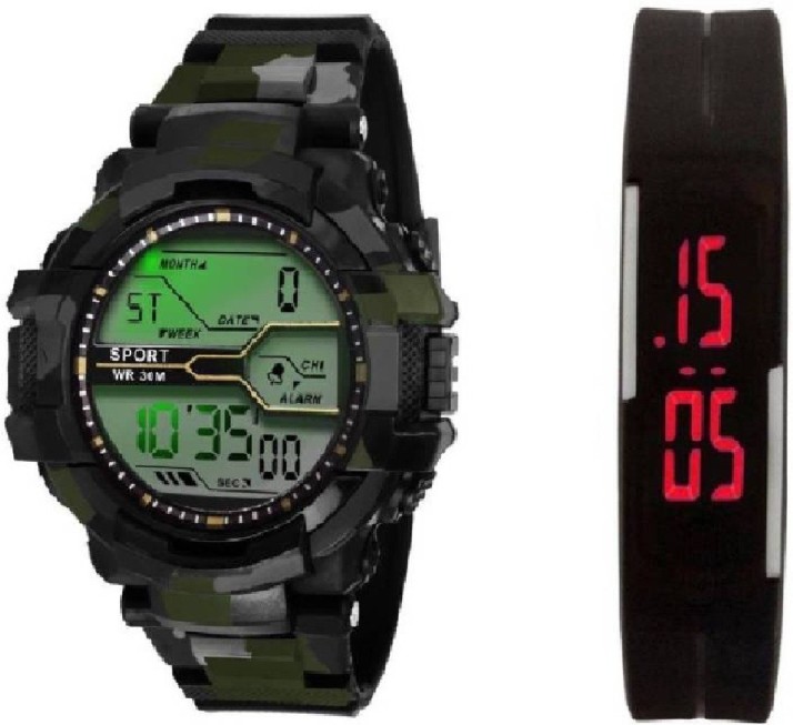 digital sports watch flipkart